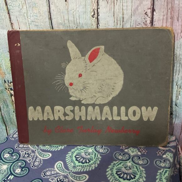 1942 “Marshmallow” By Clare Turlay Newberry - Picture 14 of 14